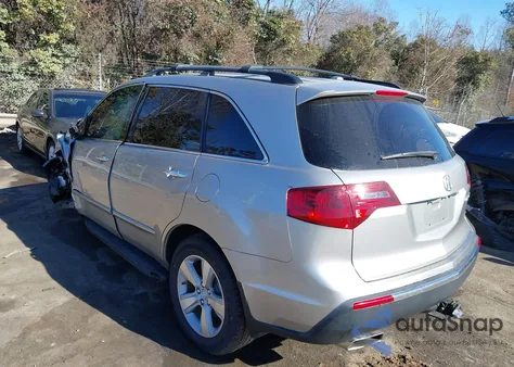 2010 Acura Mdx Technology Package из США, поврежденный, VIN 2HNYD2H65AH518043